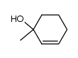 1-Methyl-2-cyclohexen-1-ol结构式