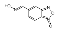 2,1,3-BENZOXADIAZOLE-5-CARBOXALDEHYDE, 5-OXIME, 1-OXIDE结构式
