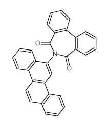 5H-Dibenz[c,e]azepine-5,7(6H)-dione,6-(6-chrysenyl)- picture
