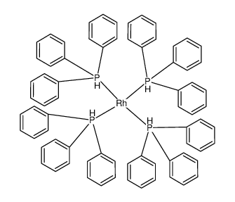 Rh(PPh3)4结构式