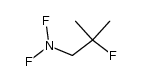 difluoro-(2-fluoro-2-methyl-propyl)-amine Structure
