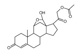 醛固酮21-乙酸酯结构式