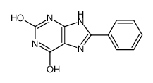 8-Phenyl-1H-purine-2,6(3H,7H)-dione结构式