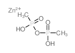 Phosphonic acid,methyl-, anhydride, zinc salt (1:1) (8CI) Structure
