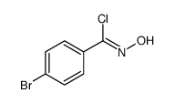 4-BROMO-ALPHA-CHLOROBENZALDOXIME Structure