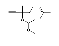 3-(1-ethoxyethoxy)-3,7-dimethyloct-6-ene-1-yne Structure