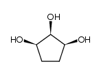 Cyclopentane-1β,2β,3β-triol Structure