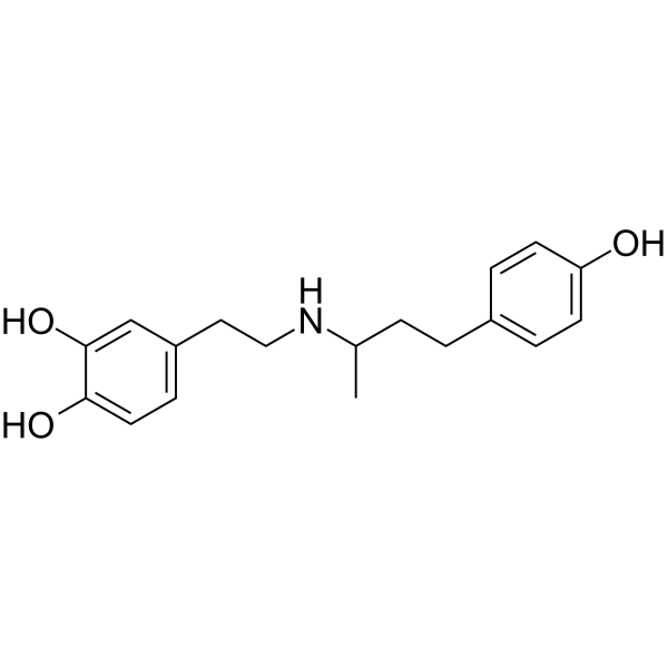 多巴酚丁胺结构式