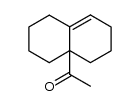 1-(1,3,4,5,6,7-hexahydro-2H-[4a]naphthyl)-ethanone结构式