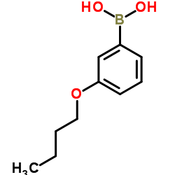 3-丁氧基苯硼酸结构式