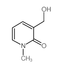 3-(羟甲基)-1-甲基吡啶-2(1H)-酮结构式