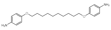 4,4’-(1,10-癸二氧基)二苯胺结构式