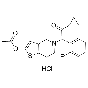 Prasugrel hydrochloride Structure