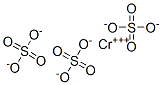 chromium(+3) cation trisulfate Structure
