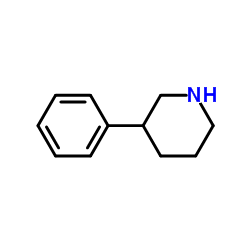 3-苯基哌啶结构式