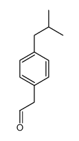 2-[4-(2-methylpropyl)phenyl]acetaldehyde Structure
