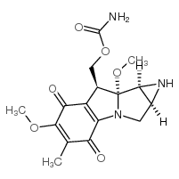 Mitomycin A structure