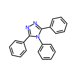 3,4,5-三苯基-4H-1,2,4-三唑结构式