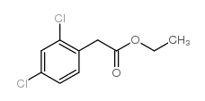 Benzeneacetic acid,2,4-dichloro-, ethyl ester Structure