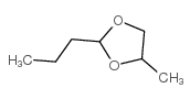 4-methyl-2-propyl-1,3-dioxolane Structure
