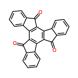 5H-Diindeno[1,2-a:1',2'-c]fluorene-5,10,15-trione Structure