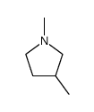 N-methyl-3-methylpyrrolidine Structure