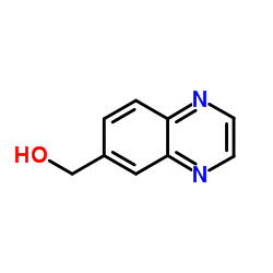 (喹噁啉-6-基)甲醇结构式