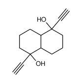1,5-Naphthalenediol, 1,5-diethynyldecahydro- (9CI) structure