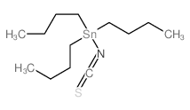 Stannane, tributylisothiocyanato- Structure