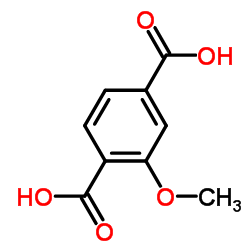 2-甲氧基对苯二甲酸结构式