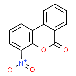 4-Nitro-6H-dibenzo(b,d)pyran-6-one结构式
