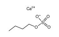 Bis(butyloxysulfonyloxy)calcium Structure