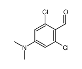 2,6-dichloro-4-(dimethylamino)benzaldehyde Structure