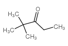 2,2-二甲基-3-戊酮结构式