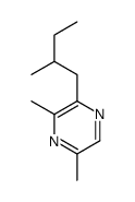 Pyrazine, 3,5-dimethyl-2-(2-methylbutyl)- (9CI)结构式