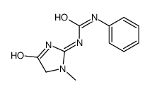 1-(3-methyl-5-oxo-4H-imidazol-2-yl)-3-phenylurea Structure
