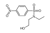 N-ethyl-N-(2-hydroxyethyl)-4-nitrobenzenesulfonamide Structure