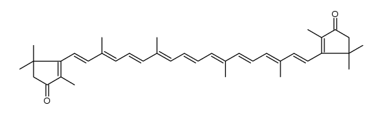 2,2'-dinorcanthaxanthin Structure