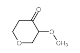 3-甲氧基-四氢-2H-吡喃-4-酮结构式