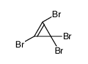 1,2,3,3-tetrabromocyclopropene Structure