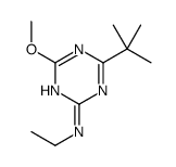 4-tert-butyl-N-ethyl-6-methoxy-1,3,5-triazin-2-amine Structure