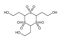 2-[4,6-bis(2-hydroxyethyl)-1,1,3,3,5,5-hexaoxo-1,3,5-trithian-2-yl]ethanol结构式