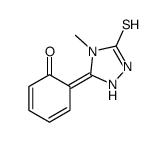 3-(2-hydroxyphenyl)-4-methyl-1,2,4-delta-2-triazoline-5-thione Structure