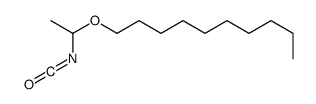 1-(1-isocyanatoethoxy)decane Structure