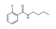 N-n-Butyl-2-fluorobenzamide Structure