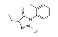 3-(2,6-dimethylphenyl)-5-ethylimidazolidine-2,4-dione结构式