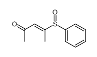 4-Phenylsulfinylpent-3-en-2-on结构式