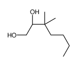 (2R)-3,3-dimethylheptane-1,2-diol Structure