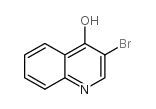 3-溴-4(1H)-喹啉酮结构式