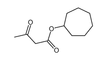 cycloheptyl 3-oxobutanoate Structure